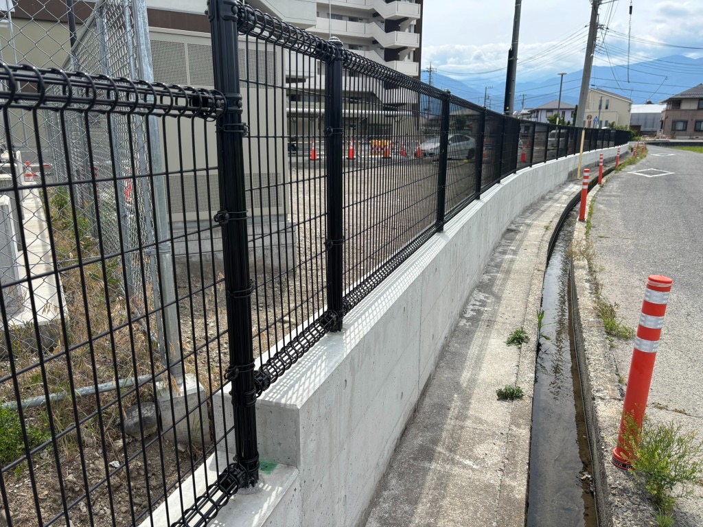 フェンス工事の施工例